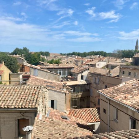 Le Toit D'Avignon - Intra-Muros - Terrasse Vue Palais Des Papes - Ideal Festival - Climatisation - Wifi Exterior foto